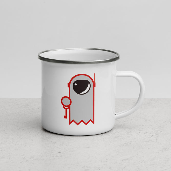 Ghostronaut Enamel Mug
